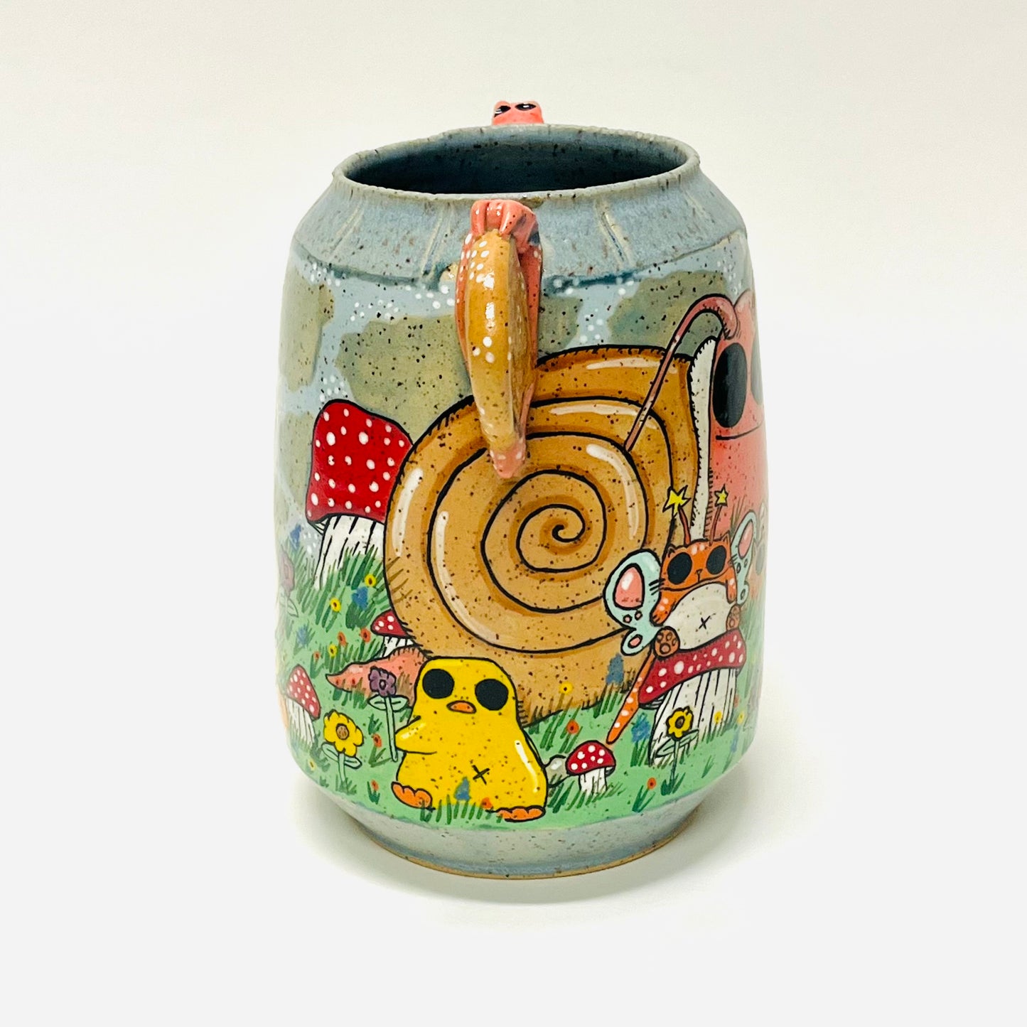 Snails & Puppy Dog Tails Vase
